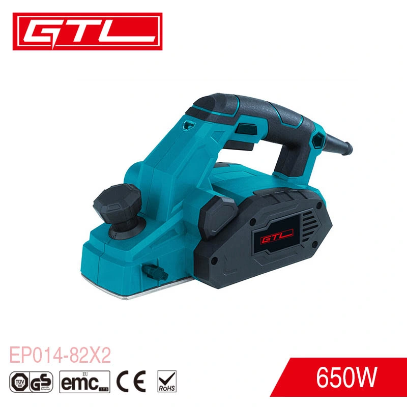 Professional Handheld Woodworking Tools 650W Electric Planer (EP014-82X2)