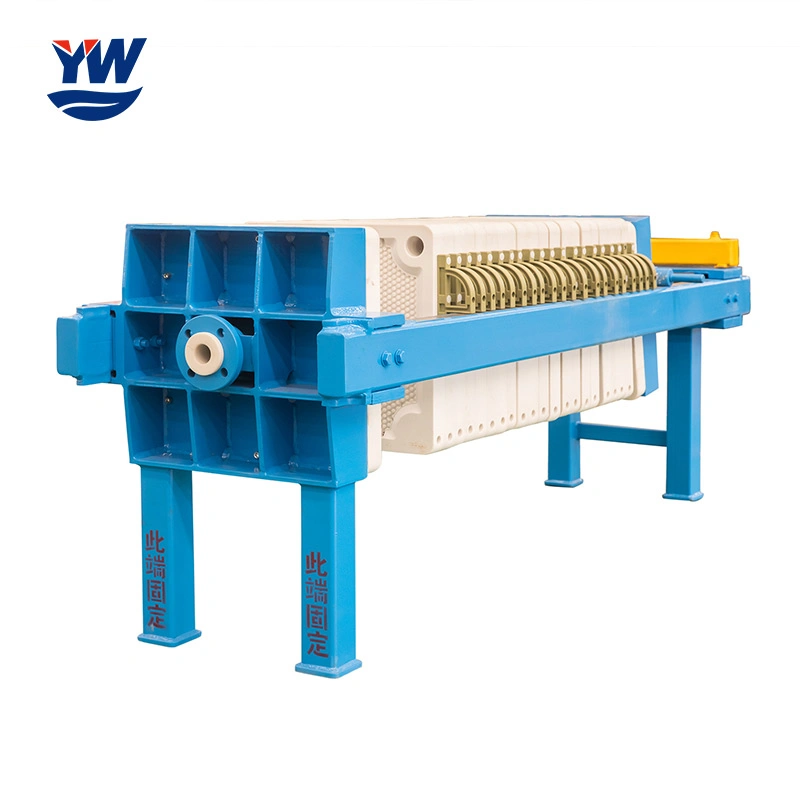 Yuwei Semi Automatic Filter Press for Wastewater Treatment Aerobic and Anaerobic