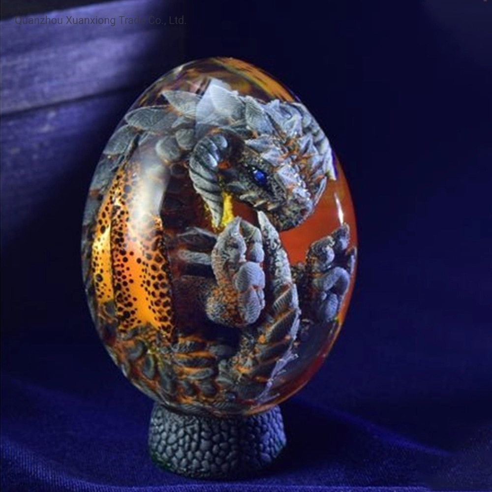 Decoração Home Lava Dragon Egg resina Craft decoração de resina