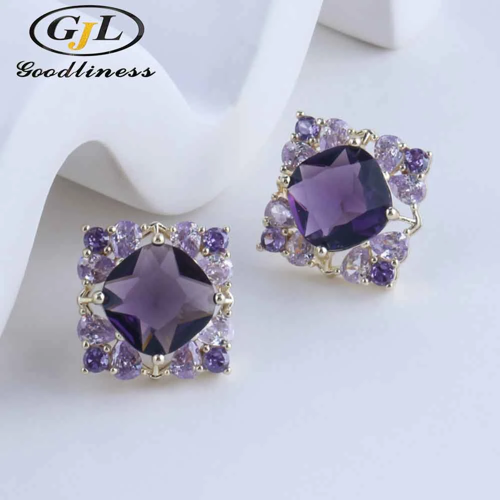 وصول جديد S925 فضية AAA CZ Zircon Drop Earring عصرية الملحقات