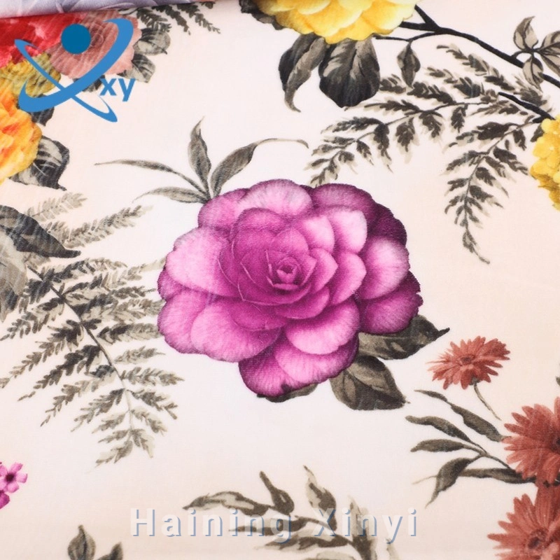 China Manufacturers Direct Dutch Velvet Printing Fabric Technology Velvet Sofa Fabric