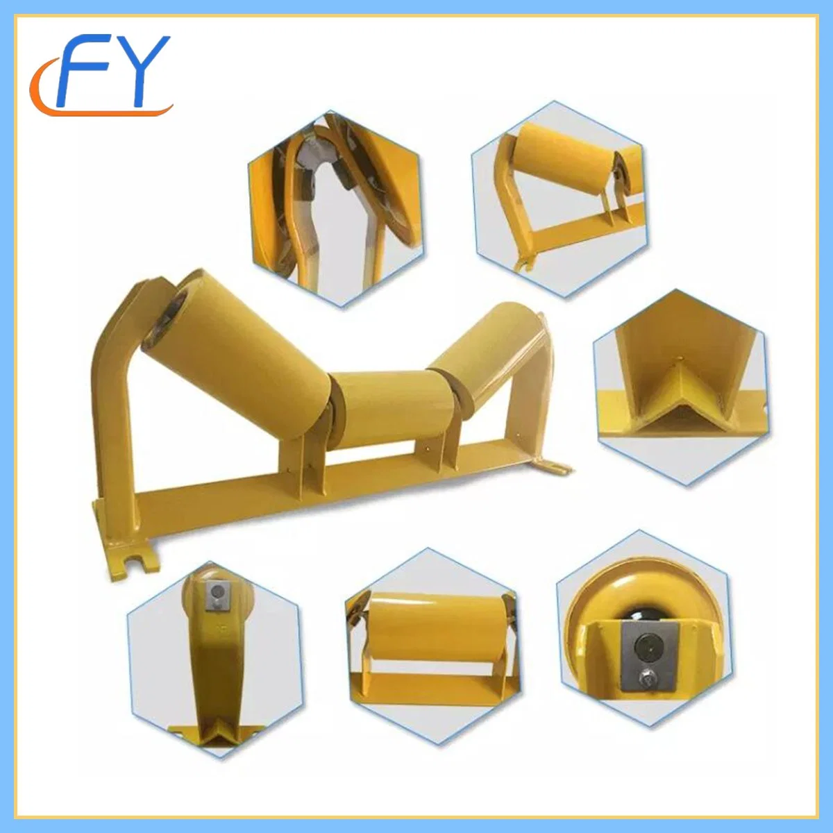 Original Factory Price Stainless Steel Belt Carrier Idler Roller Conveyor Price for Carrying Materials