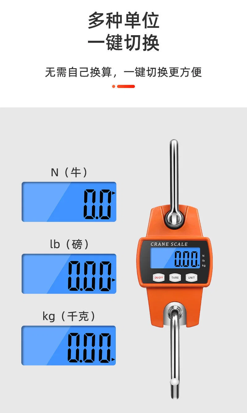 100kg 300kg Digitale Mini-Kranwaage zum Aufhängen