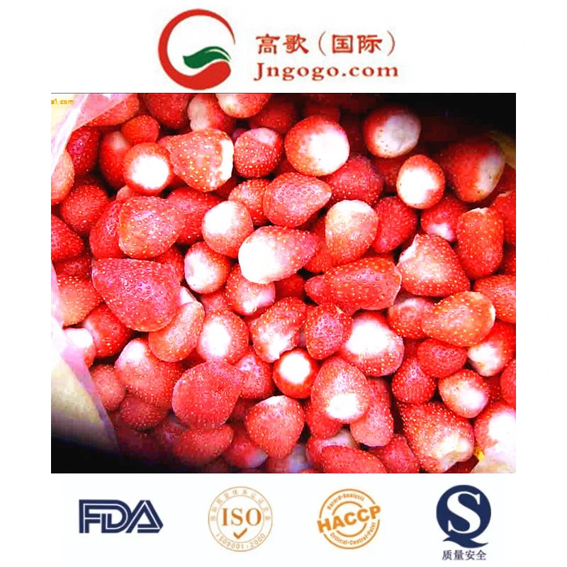 Surgelés IQF délicieuses fraises fraîches rouge