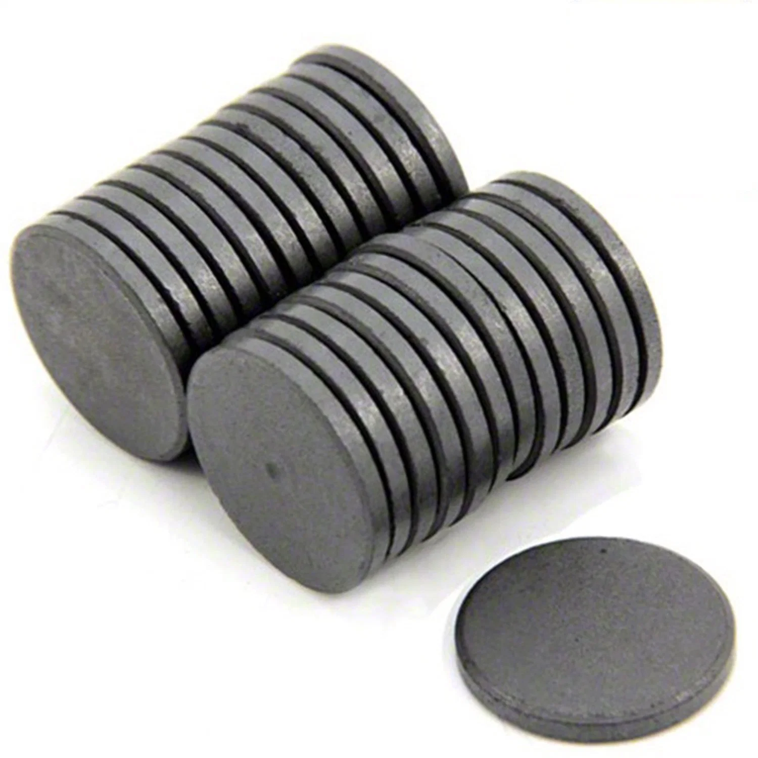 China Manufacturer Anisotropic Circular Ferrite Magnet for Water Meter