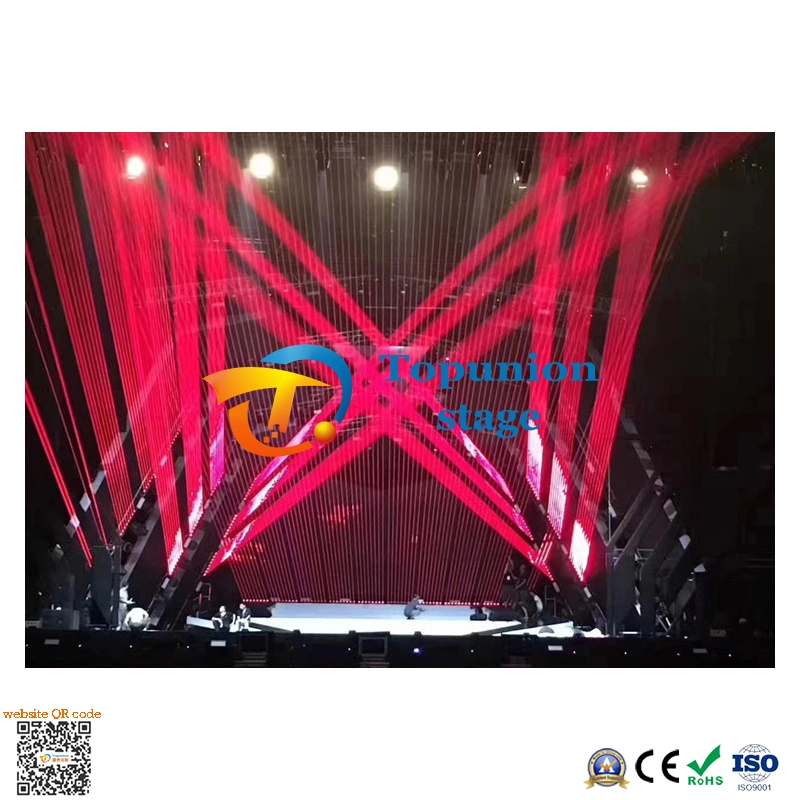 Stage Atomasphere Equipment Single Red 200MW*8PCS Moving Head Laser Light