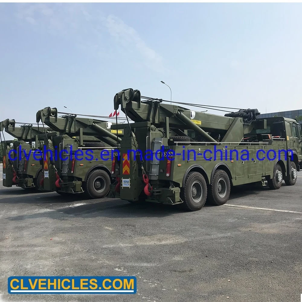 Clw Heavy Duty 50t 60t Rotator Wrecker Breakdown Vehicle