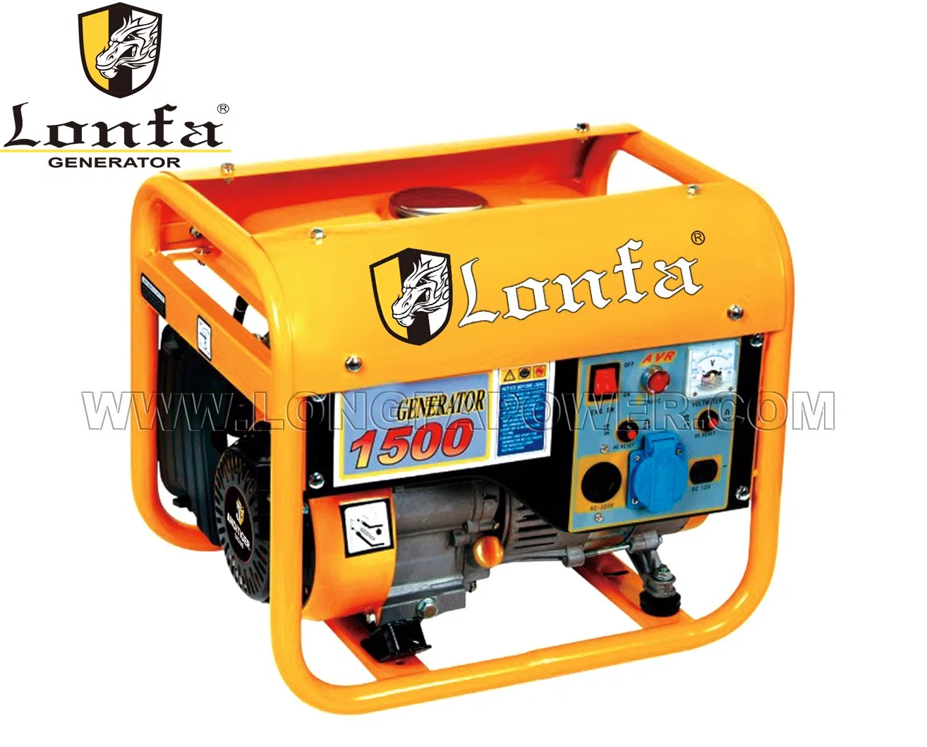 1kw 1000W Small Low Noise Gasoline Generator with Board