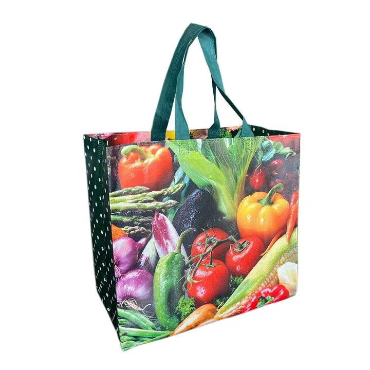 Custom Reusable Non Woven RPET Tote Shopping Bag