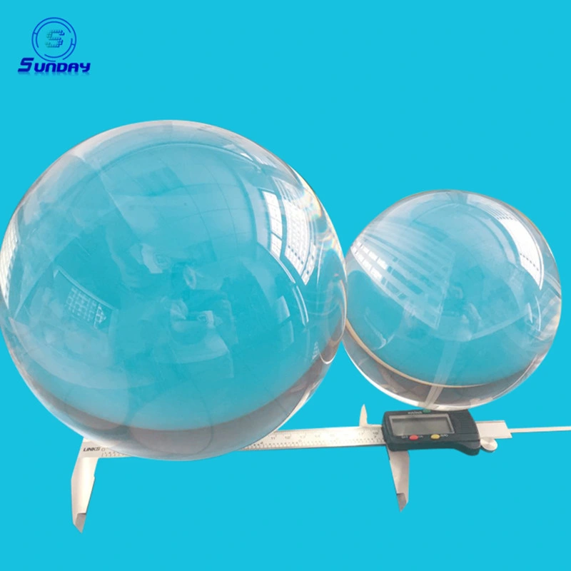 Optical Glass Ball and Half Ball Lenses Bk7 K9 Sapphire