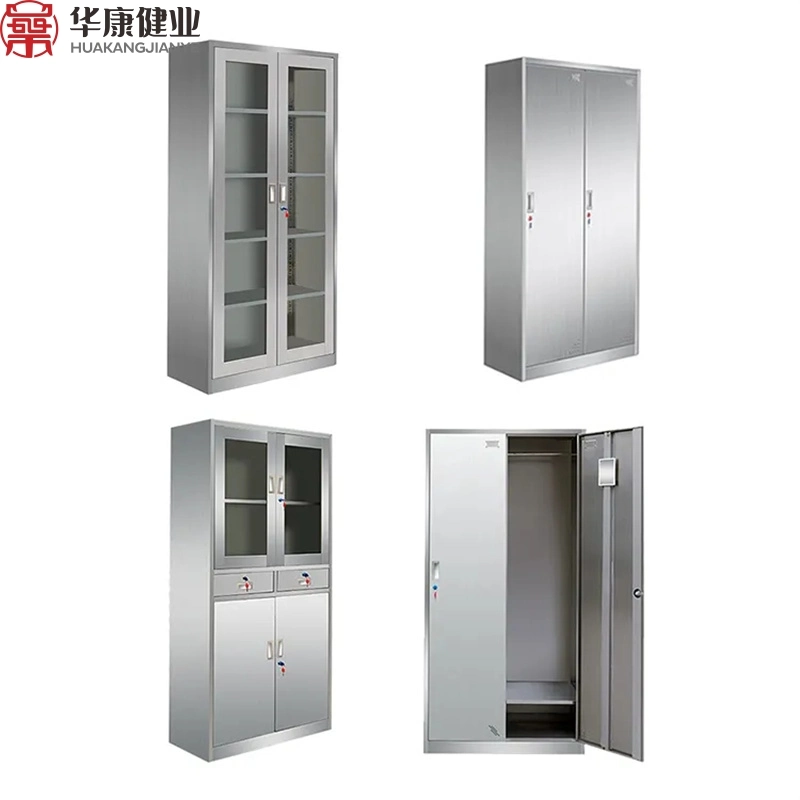 Manufactory Stainless Steel Cabinet Furniture with Drawer and Cupboard Medical Furnitures