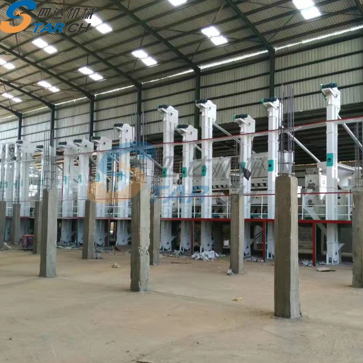 High Polished Whole Rice Rate High Efficiency Stable Performance Powerful Rice Processing Automatic Complete Rice Mill Plant