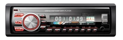 Car MP3 Player One DIN Panel desmontable Radio para coche con Reproductor USB