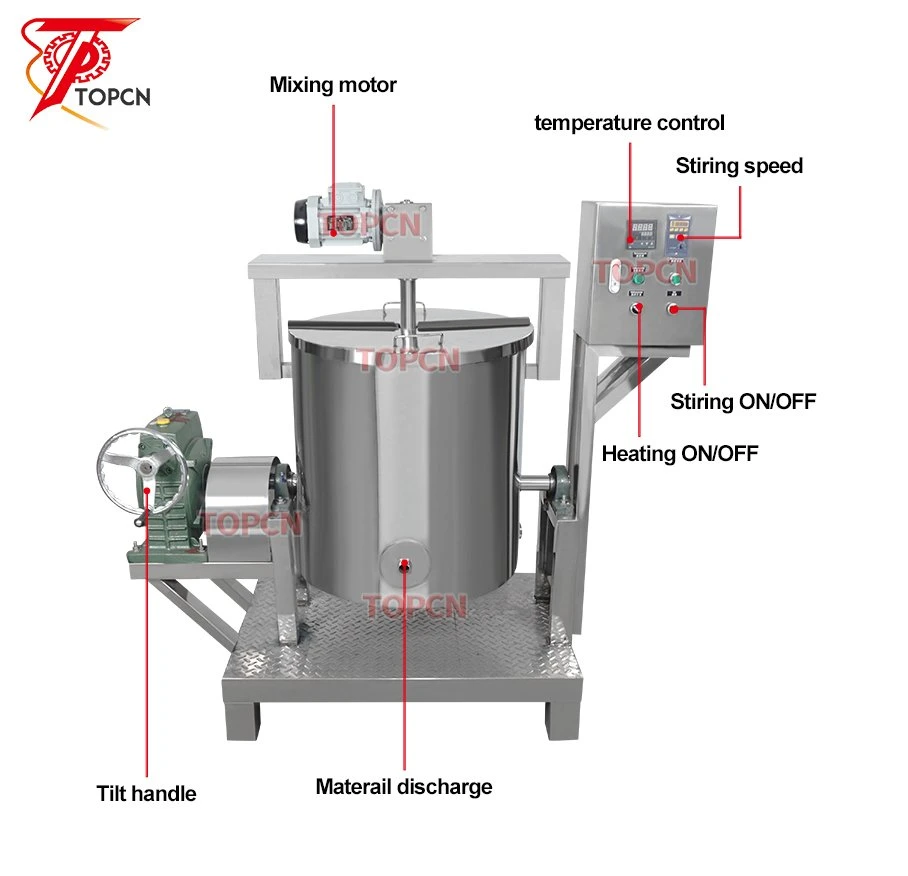 Toilate laboratorio de productos químicos de planta de fabricación de jabón detergente líquido de hacer pequeños máquina mezcladora