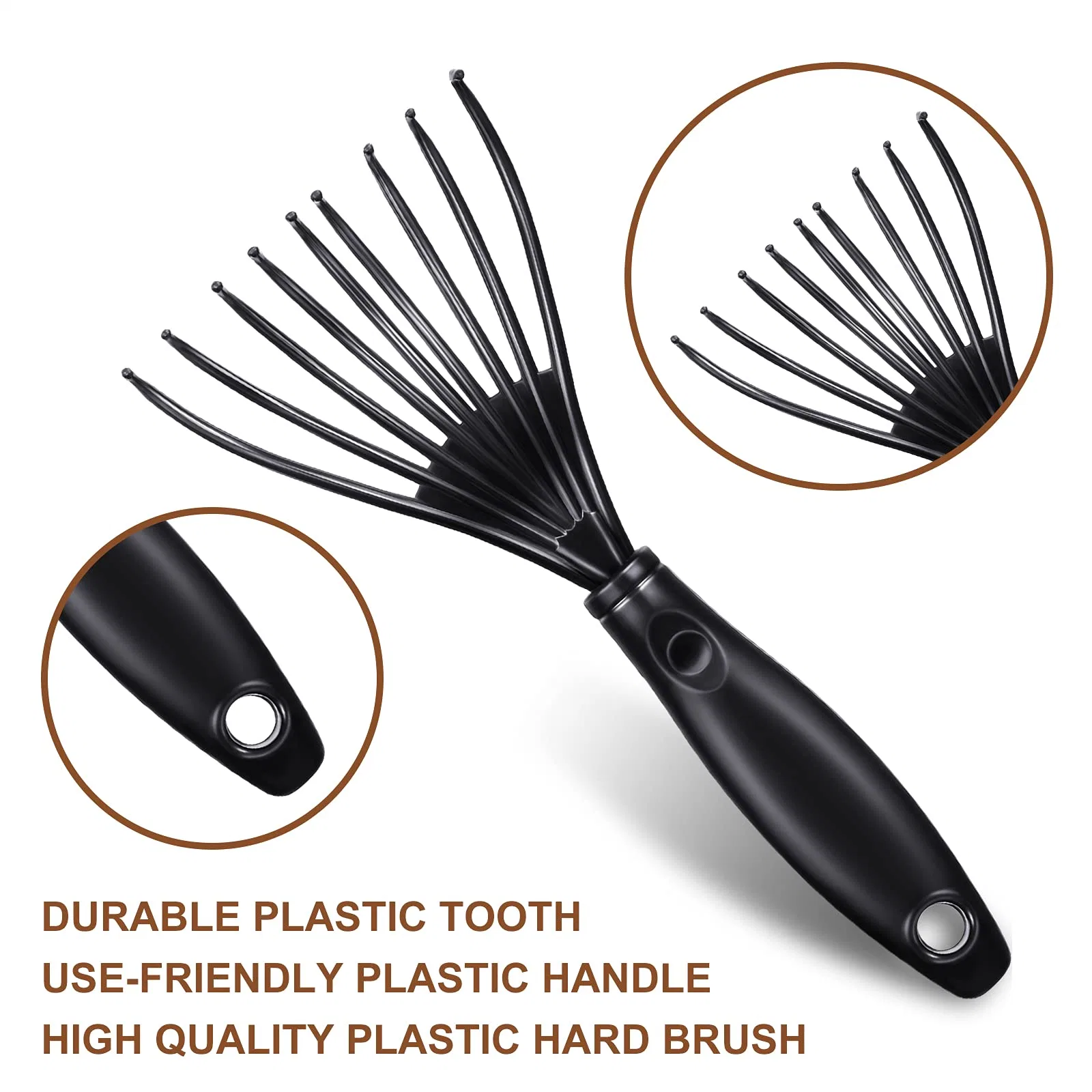 Embedded-Hair Dust Home Salon Use Comb Cleaner Tool Hair Cleaner Rake Brush