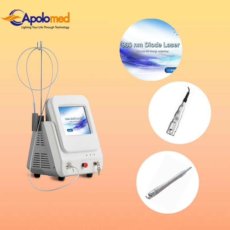 980nm Laser Beauty Machine Spider Veins Removal with 15W/30W Output