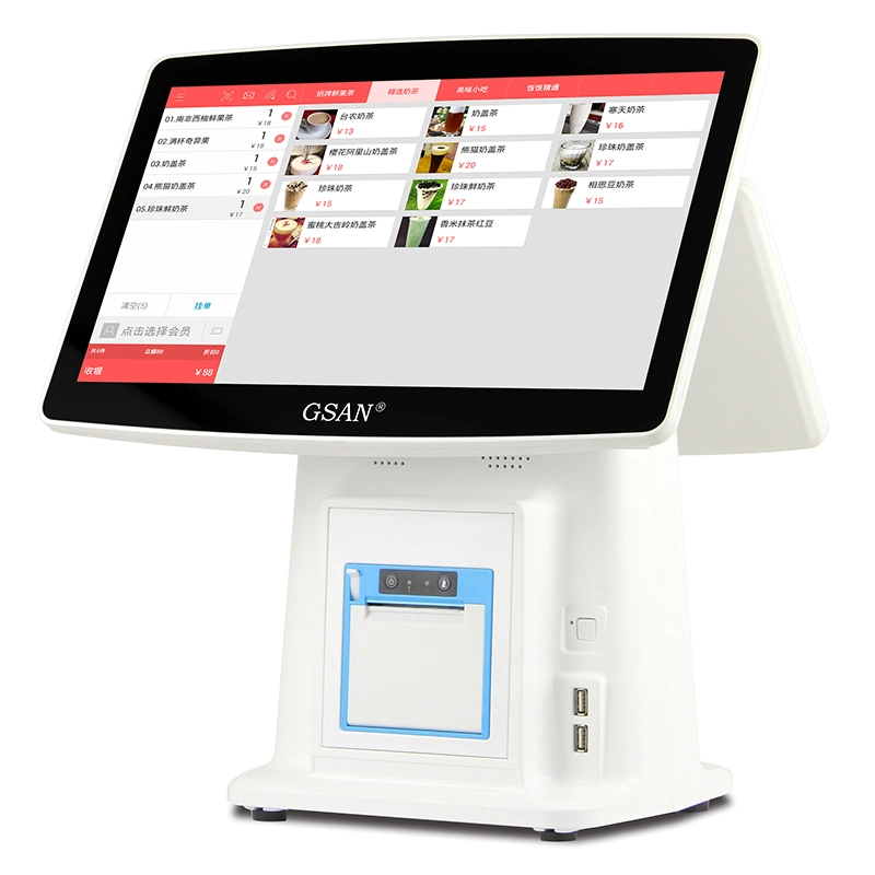 Top Quality 15.6 Inch Windows Android POS System, Cash Register, Touch POS Terminal