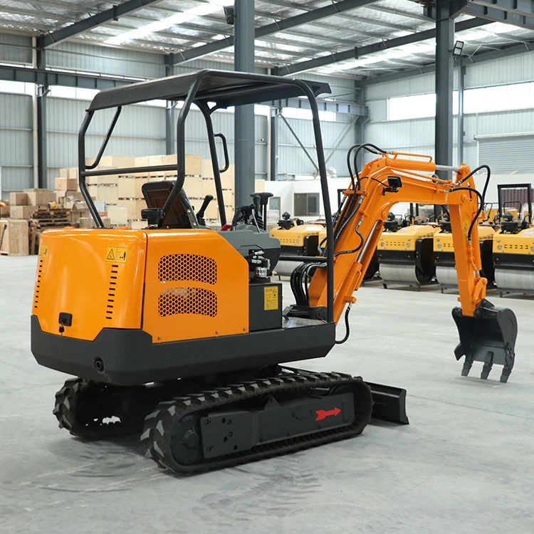 Mini Excavator 1.5 Ton Bagger Cheap Excavators Hydraulic Crawler Mini Bagger Digge Mini Excavator 1.7 Ton