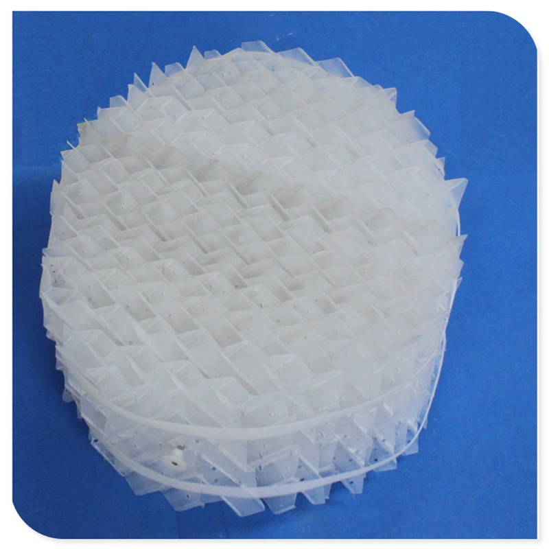 Пп и ПВХ/ПВДФ/PPR пластиковые структурированных упаковки для очистки газа задних фонарей