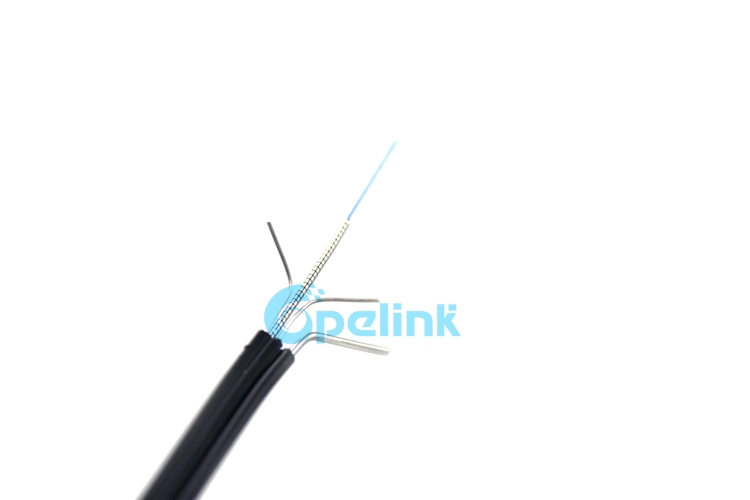 High Quality Anti-Mouse Self-Supporting Armored Tube Drop Fiber Cable