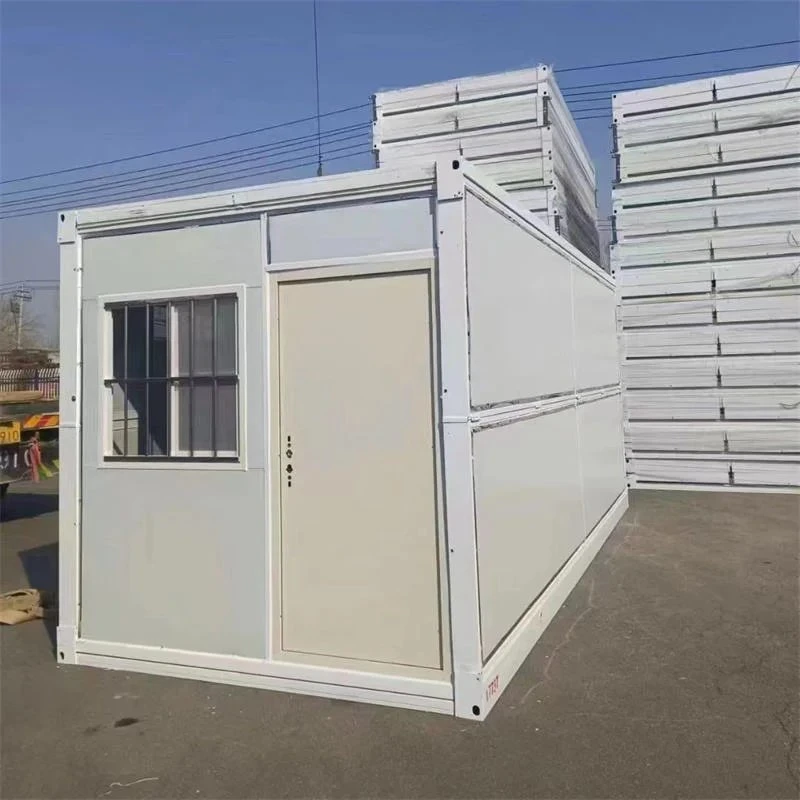 Workshop Sandwich Panel Dxh Hebei Homes Folding Container House Hq40-12sets