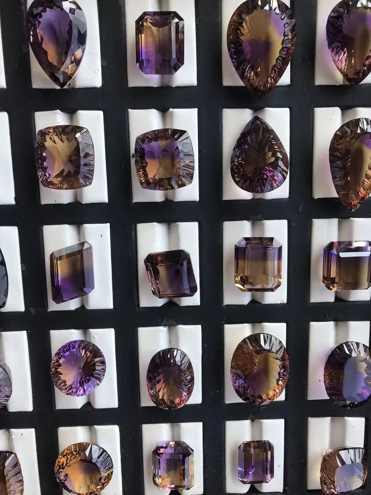 Wholesale/Supplier Top Color Good Cut Loose Gemstone- Ametrine pour bijoux Réglage