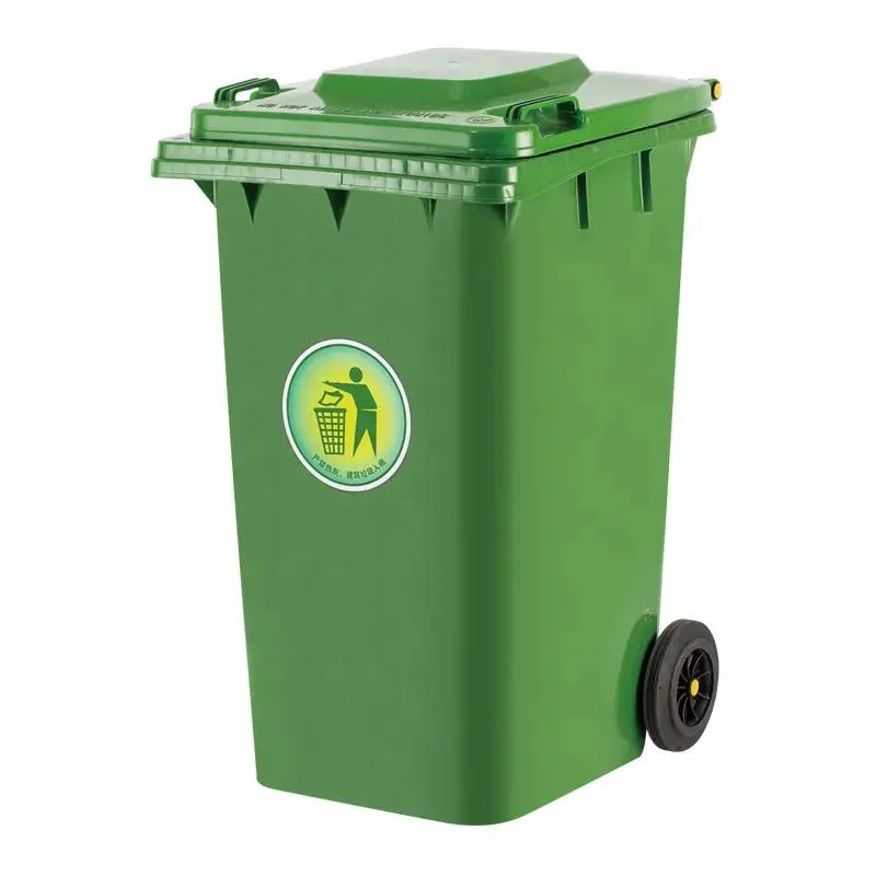 Outdoor HDPE Recycle Dustbin Pedal Plastic Rubbish/Trash/Wheelie/Garbage/Waste Bins