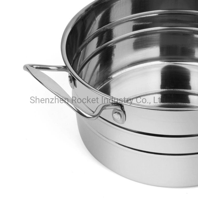 Cookware Casserole Set Cooking Pot Stainless Steel