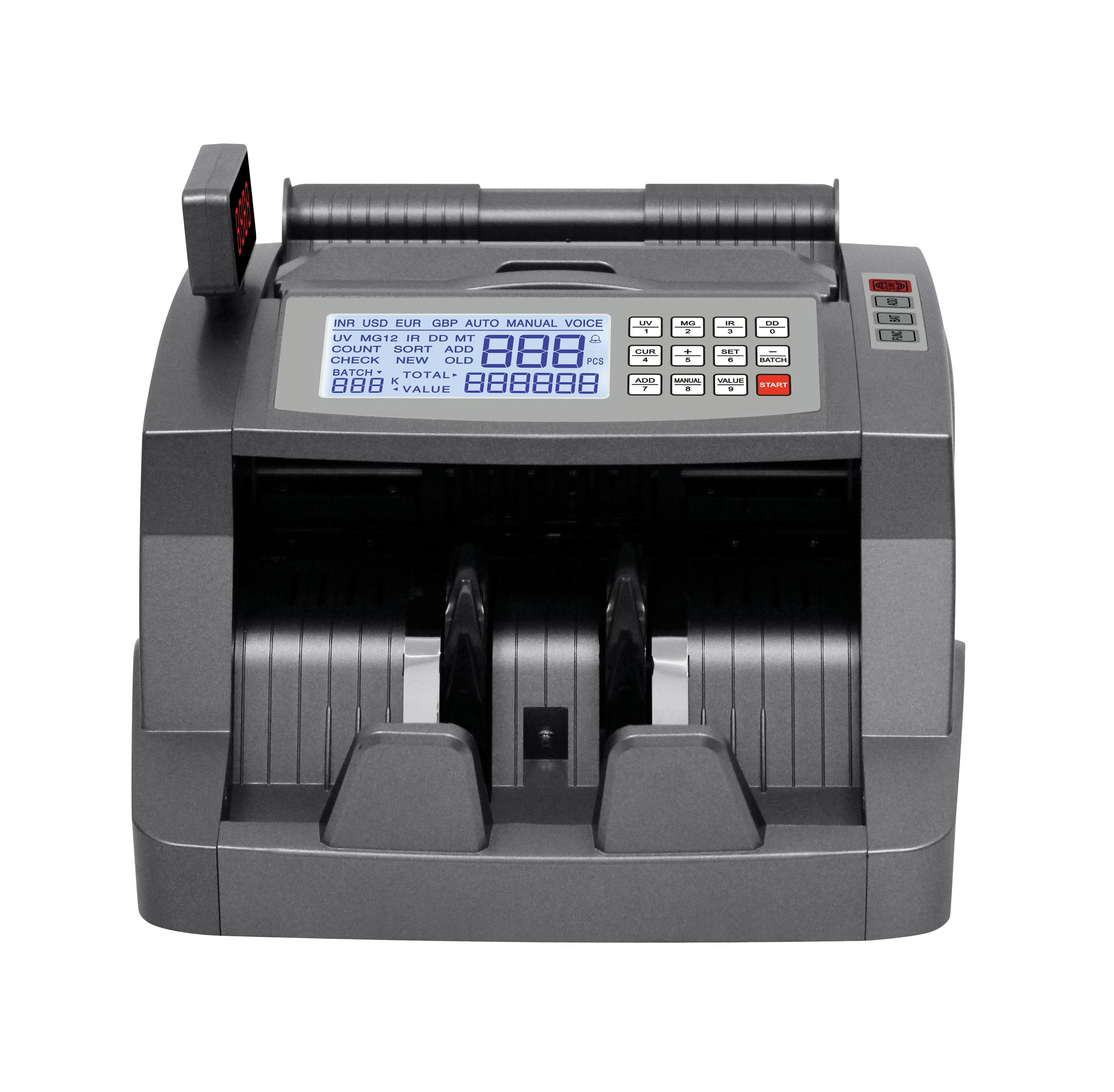 Al-5500t Php and Pkr Inr Currency Banknote Denomination Sorting Machine