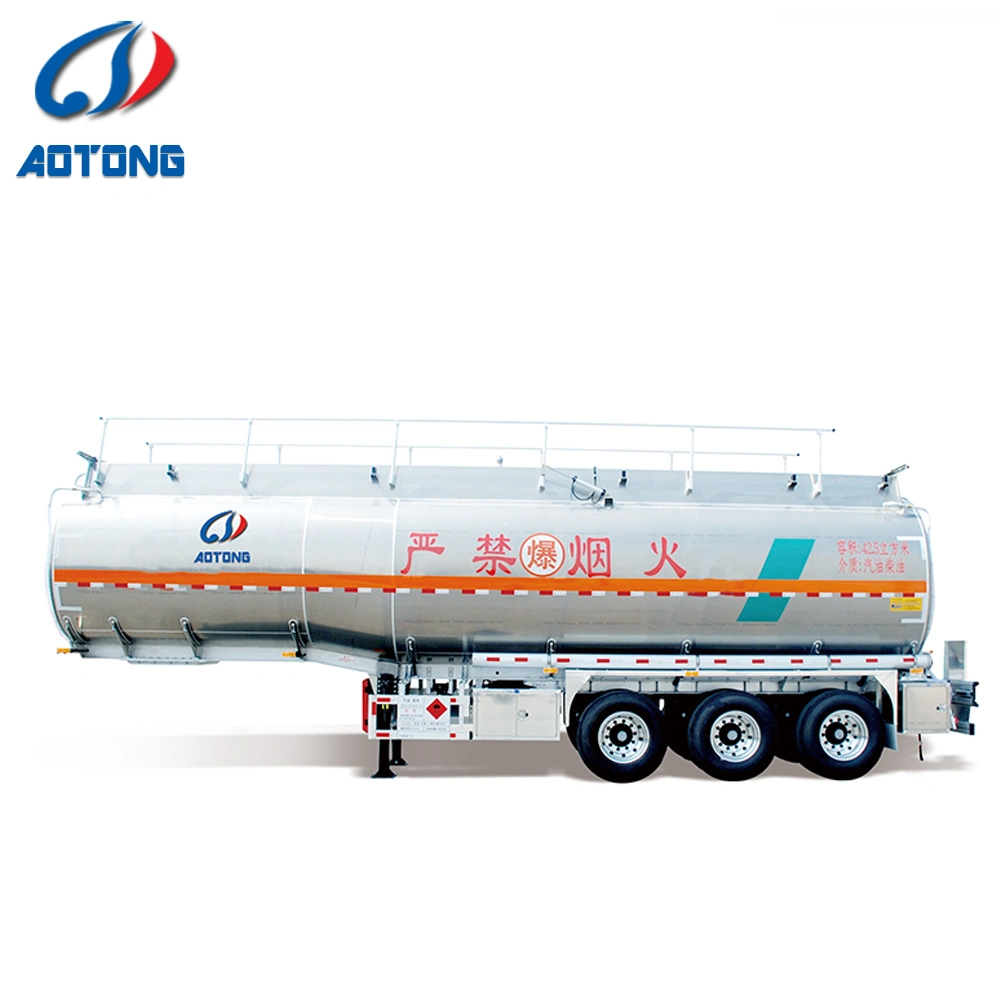 33000 40000L 45000 50000 60000 Litrestri Axles Crude Liquid Fuel Oil Tank Tanker Semi Trailer