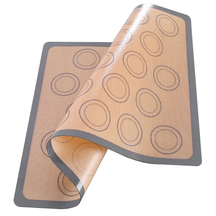 Feuilles de cuisson non réutilisables Stick grand réutilisables de la sécurité alimentaire de tapis de cuisson en silicone