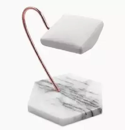 High-End Marble Watch Stand Leather Jewelry Watch Holder Stand