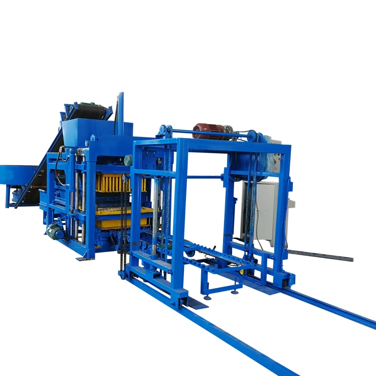 Qtj4-18 Model Hydraulic Solid Block Brick Machine Production Line with Cheap Price