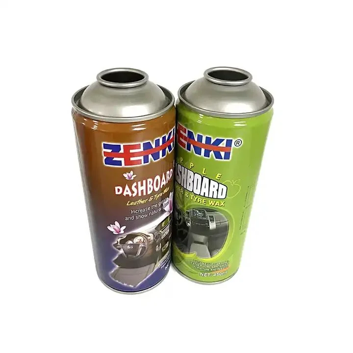 Precio de fábrica 52 mm diámetro almacenamiento de material metálico Aerosol Tin Puede