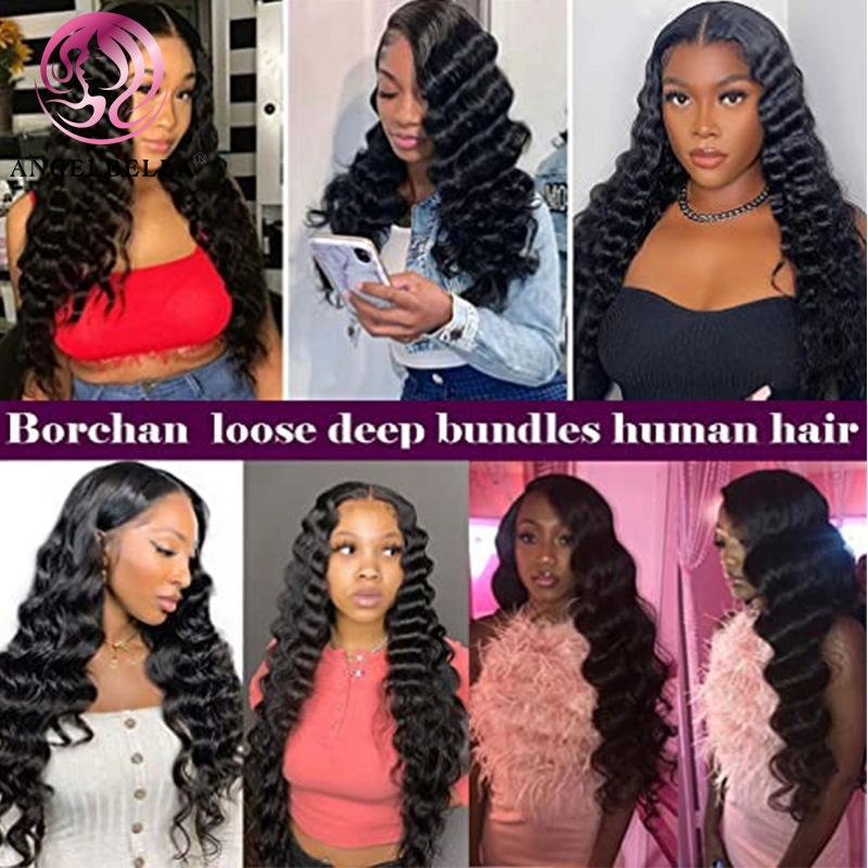 Angelbella Virgin Human Hair Sew in Weave China Wholesale/Supplier Brazilian Hair Weave Bundles