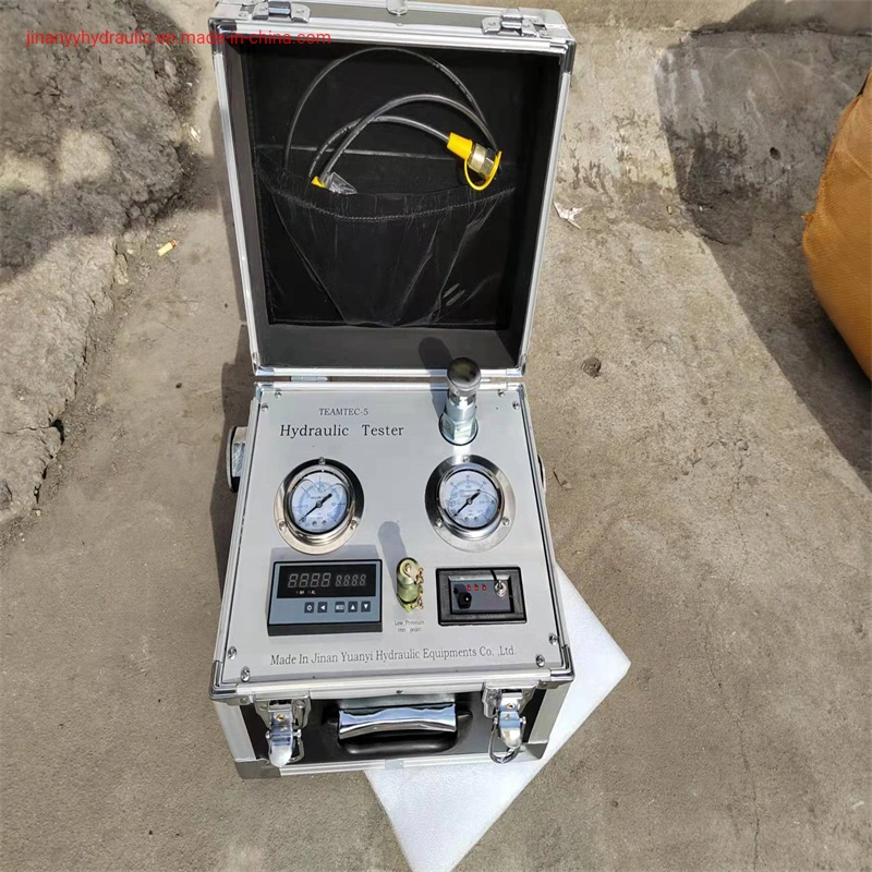 Portable Bomba Hidráulica, Testador Hidráulico Digital de Pressão do Motor e Teste de Fluxo