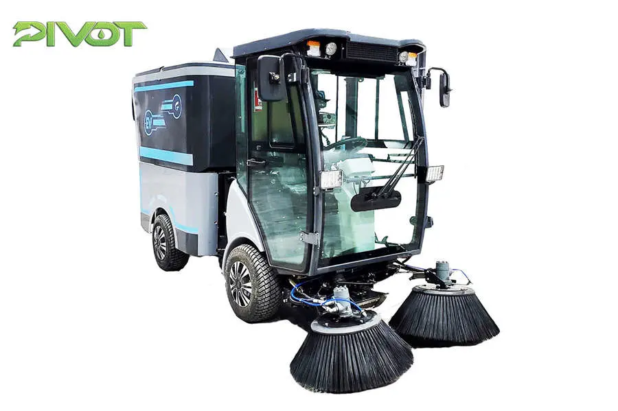 Ride on Electric Street Road Floor Sweeper Powered by Li-Battery/ Sweeping Truck