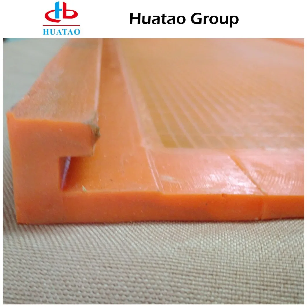 Huatao Fine 1040*700mm China Mesh Vibrating Screen Polyurethane Media