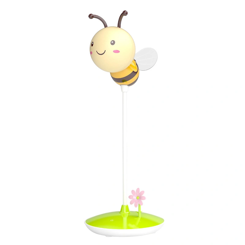 Flexible Bee Shaped LED Night Light Gift Baby with Brightness Adjustable and Auto Timer