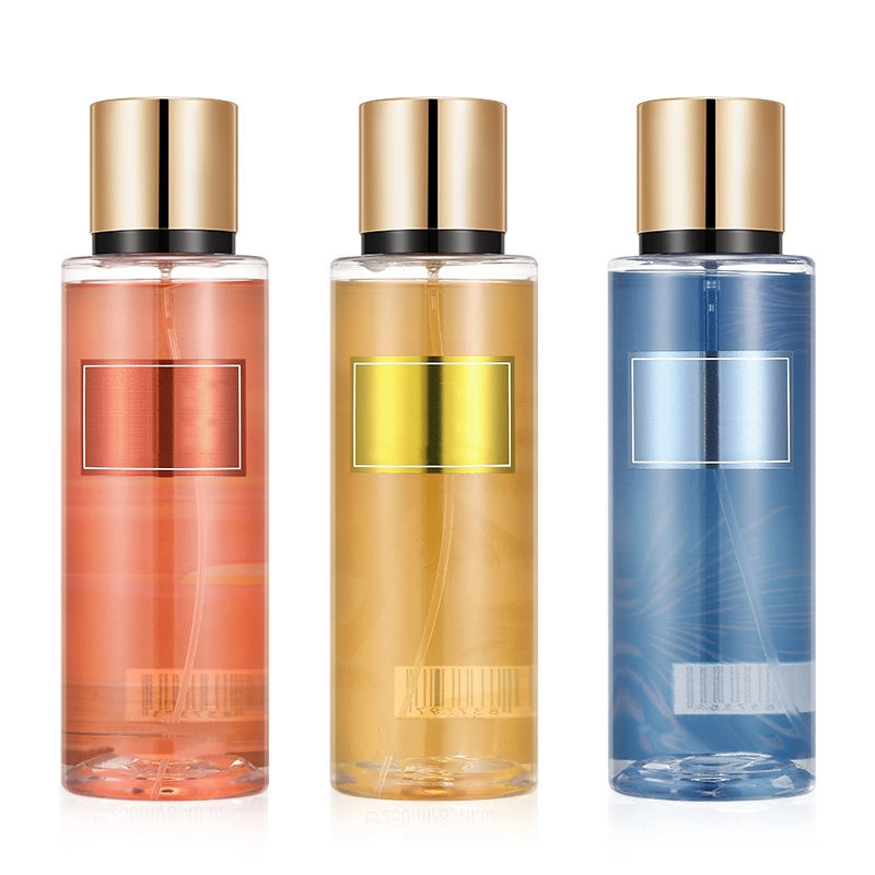 250ml Victoria Perfume Mist Spray Plastic Perfume Bottle for Body