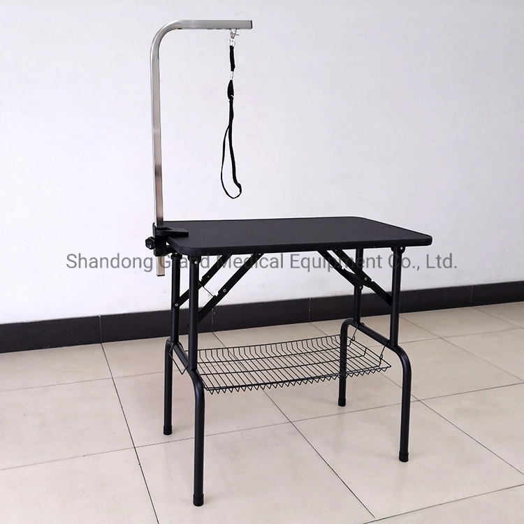 Hot Sell Foldable Vet Supply Veterinary Beauty Table Clinic Pet Grooming Foldingtable for Vet Dog Cat Rabbit