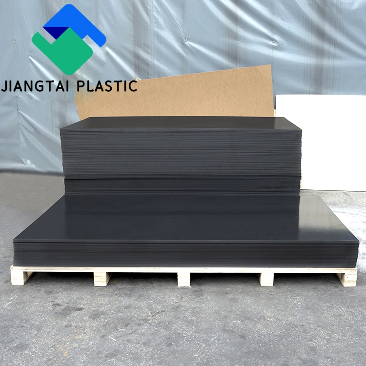 Jiangtai Plastic 4*8 Пена плата Размер ПВХ лист черный для Продвижение