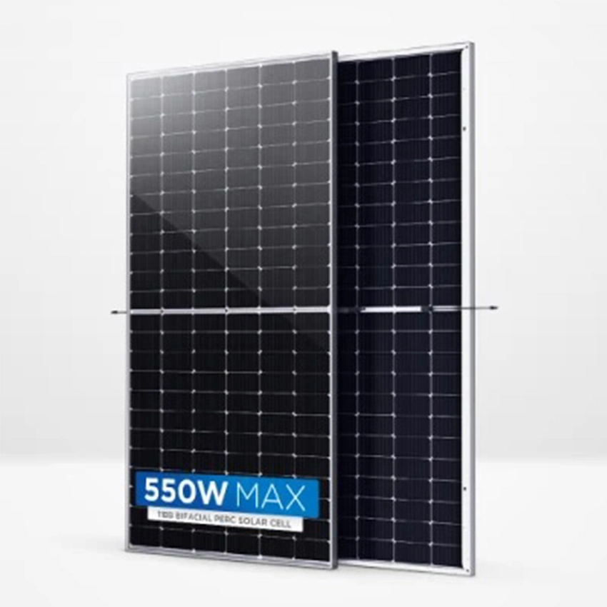 Ja Fotovoltaica 550W techo Mono Solar Panel 555W 530W 540W Paneles monocristalinos para sistema de Energía Solar