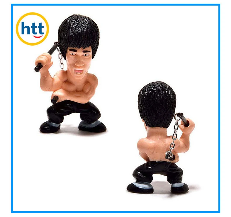 Wholesale OEM Design Movie Character Action Figures Customized Kung Fu Star Plastc Figurines