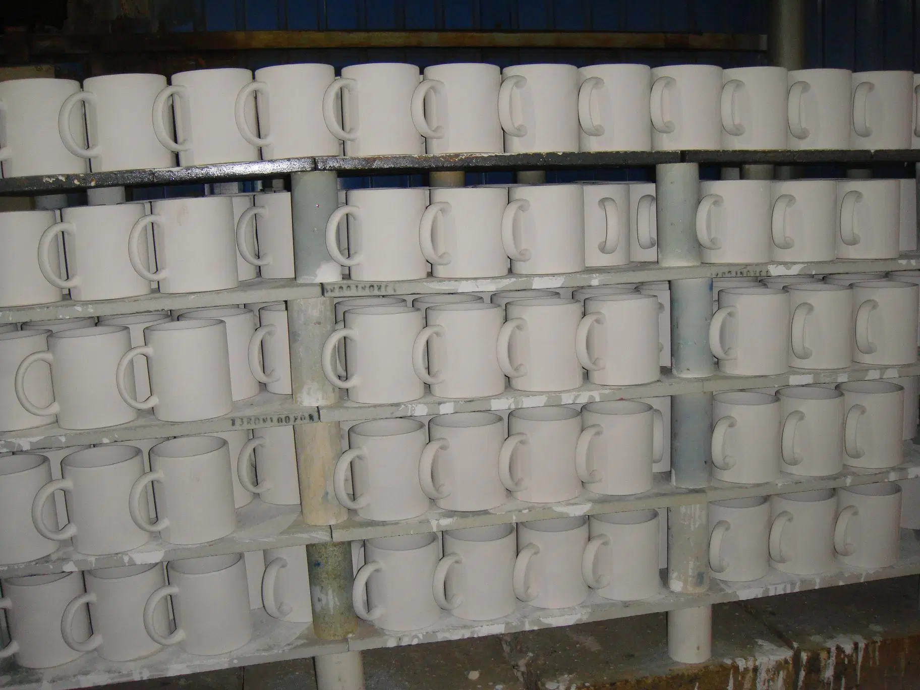 Promotion Custom Logo White Ceramic Coffee Mug with Handle