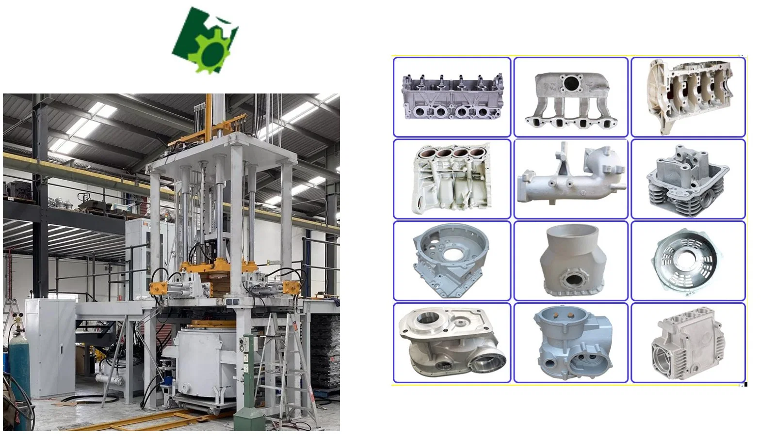 Asie usinage CNC moulage de pièces automobiles Fabrication de pièces de fonderie ligne de production