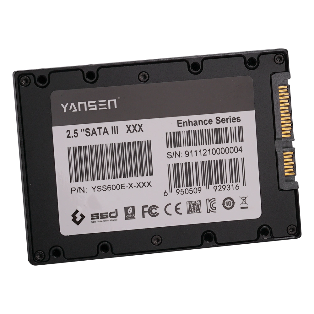 Yansen Internes Solid State-Laufwerk 2,5 Zoll SATA3 SSD 512GB Festplatte für industrielle Maschine