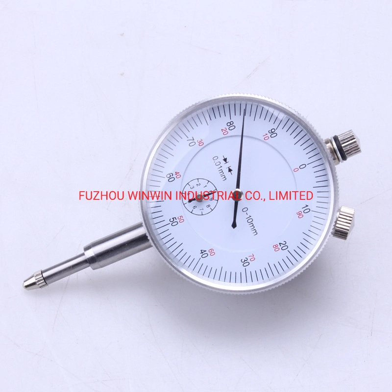 Cheap 0-10mm Micrometer Dial Indicator with 0.01 Resolution (WW-DI01)