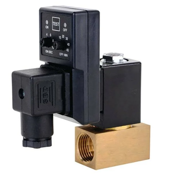 Digital Electronic Solenoid Water Valve Auto Drain Valve Controller Timer