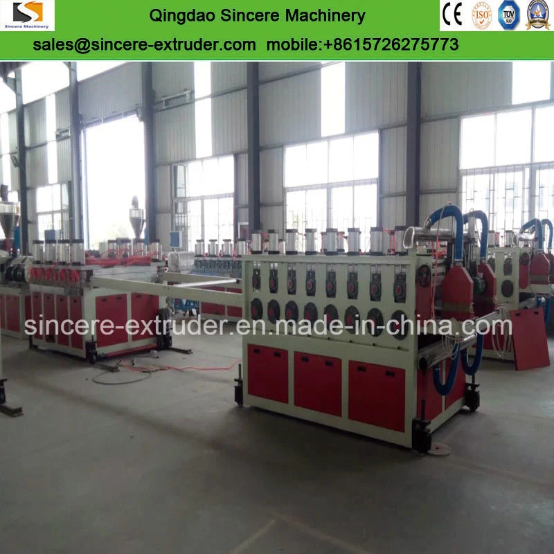 PVC WPC Building Templates Board Extruder Extruding Machine